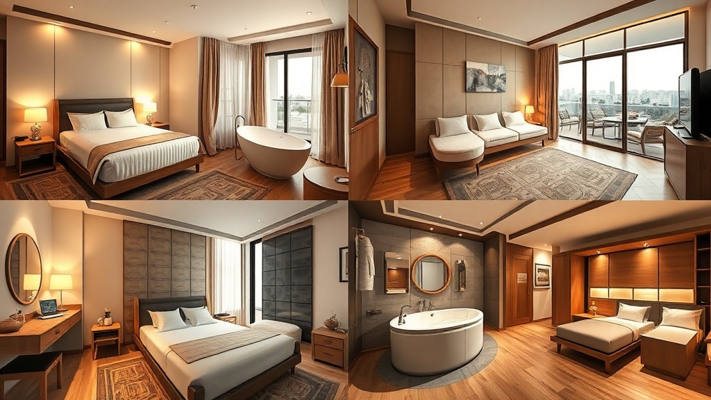 סוגי החדרים – כל אחד והפינוק שלו